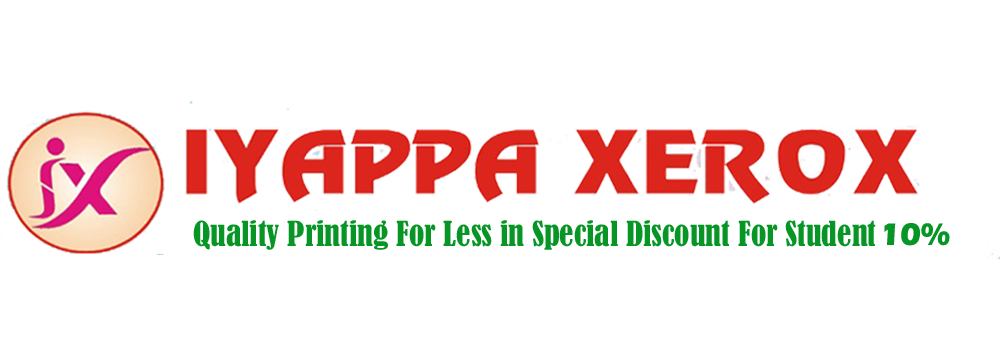 Iyappa xerox World in chennai - 090035 83563